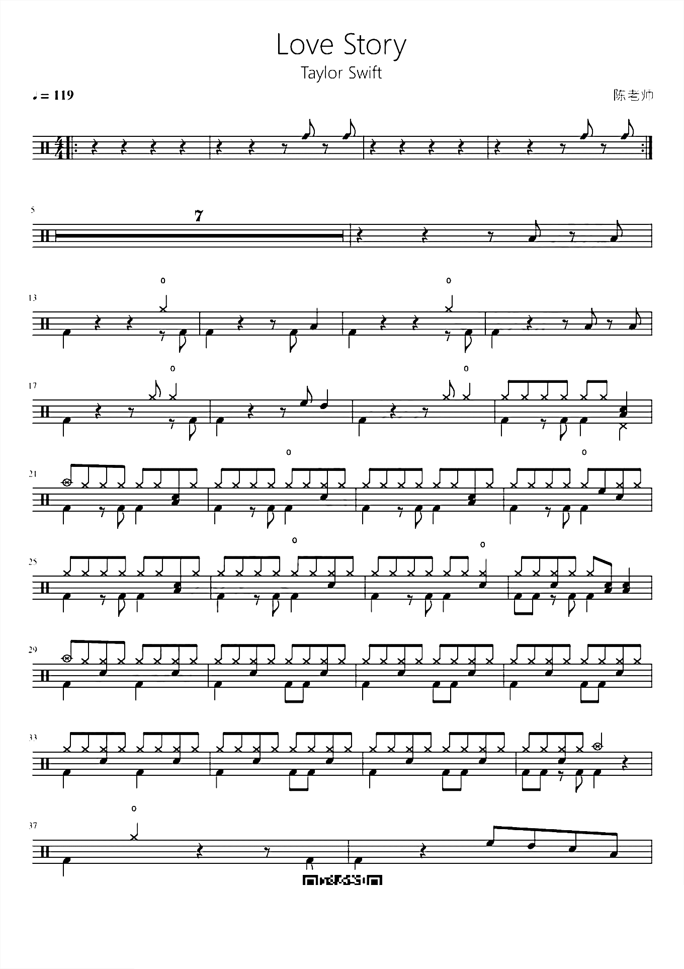 Love Story【Taylor Swift】重制