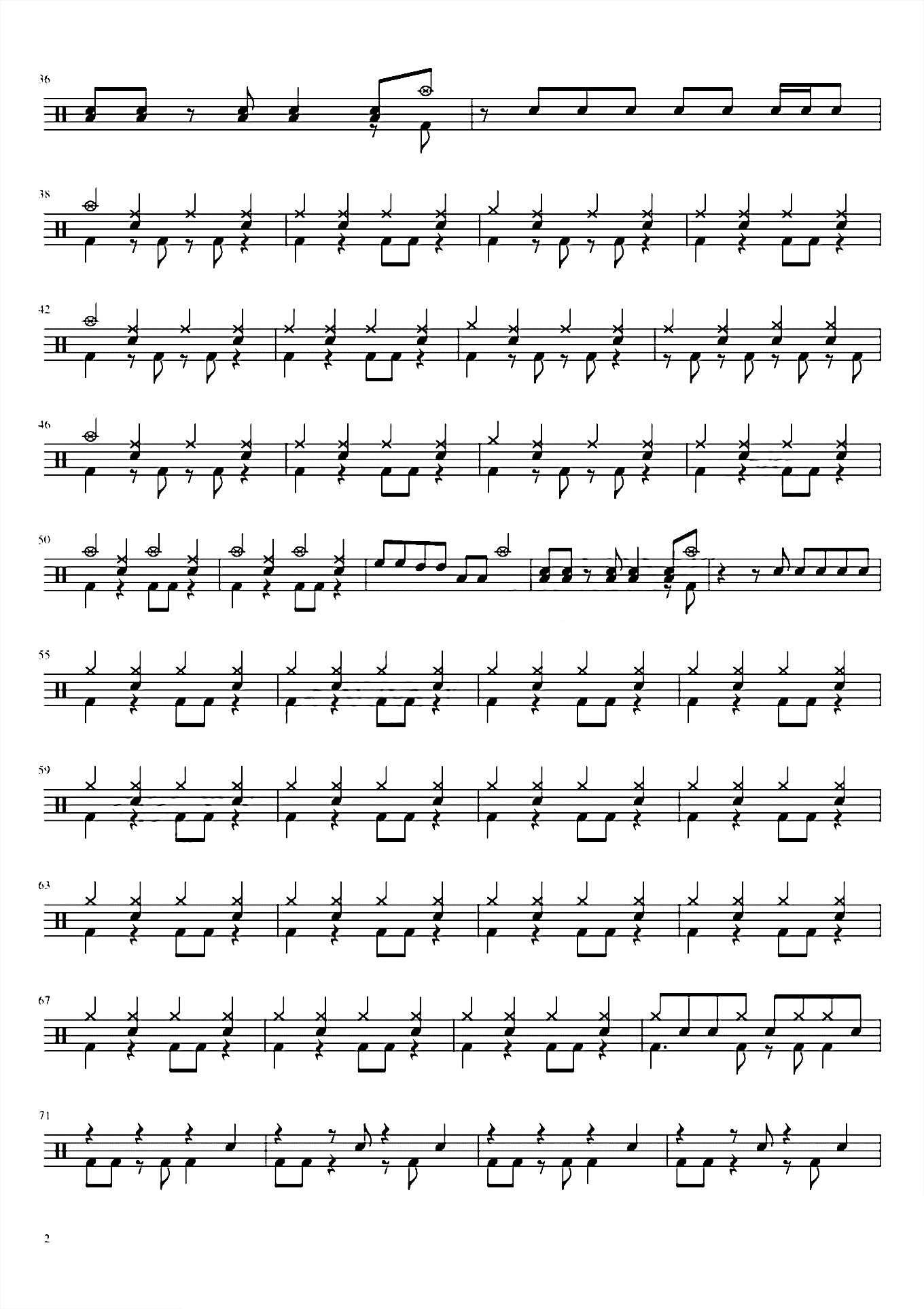 光るなら【四月是你的谎言】鼓谱