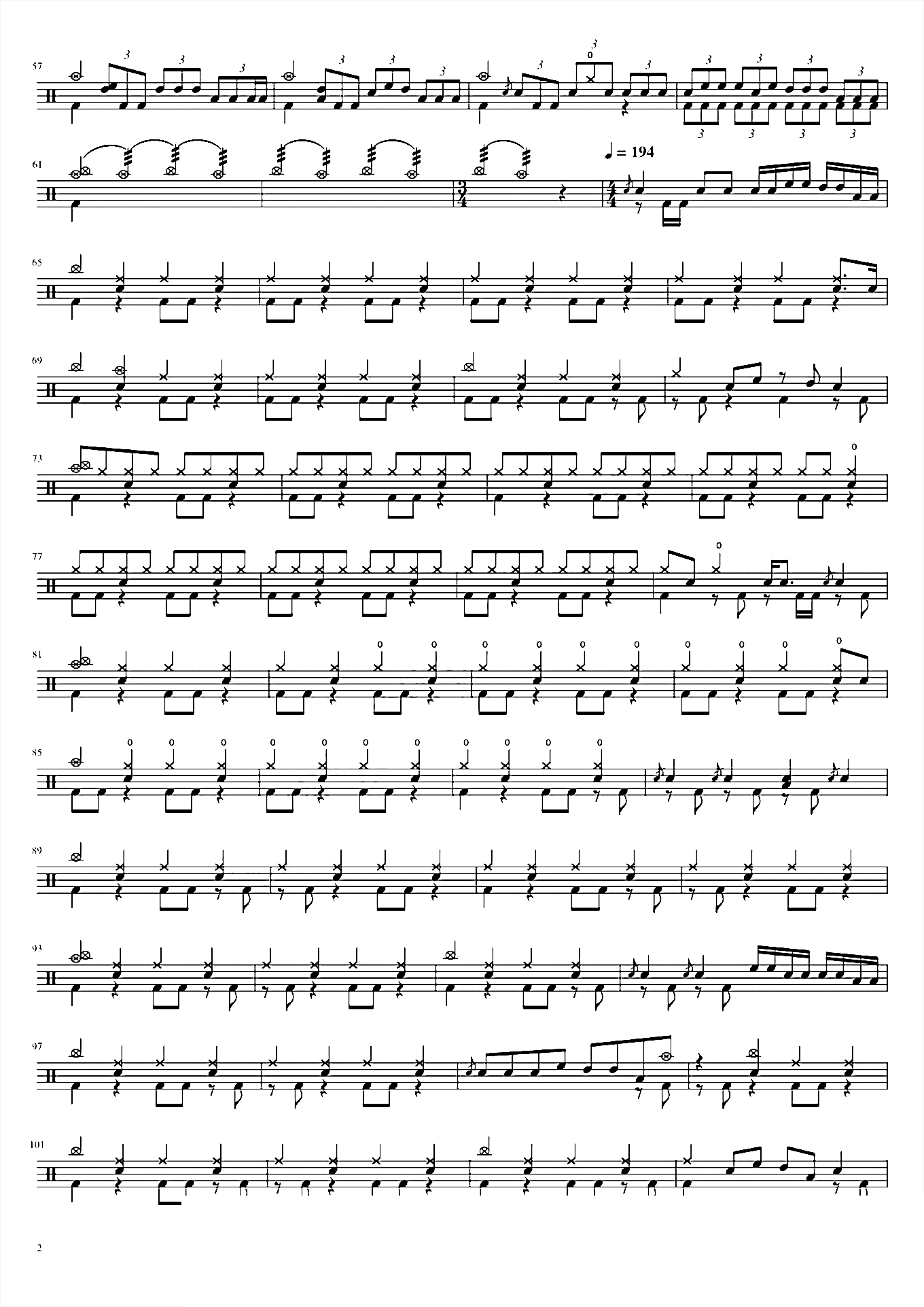 Welcome To The Black Parade（鼓手SUBIN版）