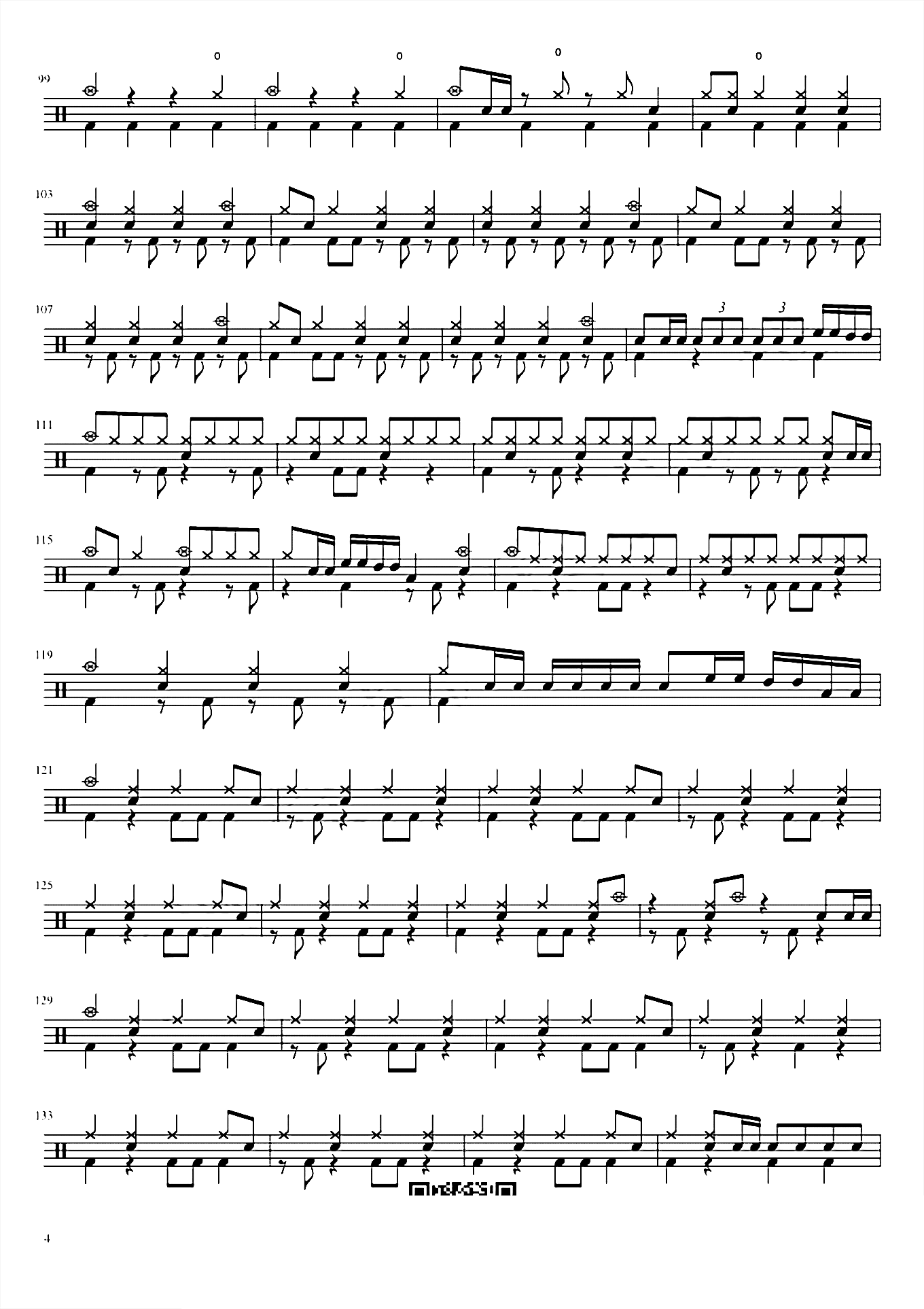 前前前世【你的名字】鼓谱