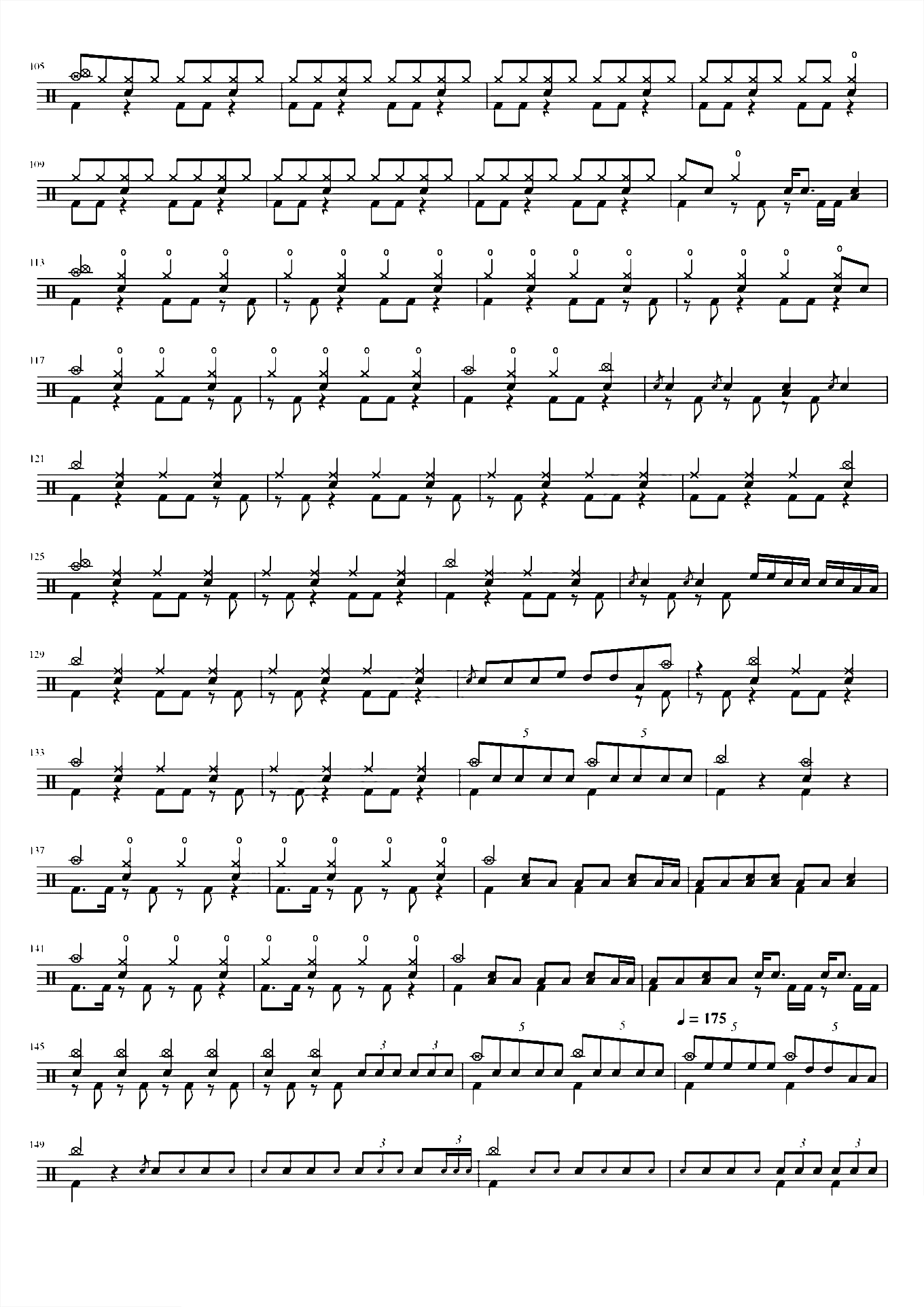 Welcome To The Black Parade（鼓手SUBIN版）