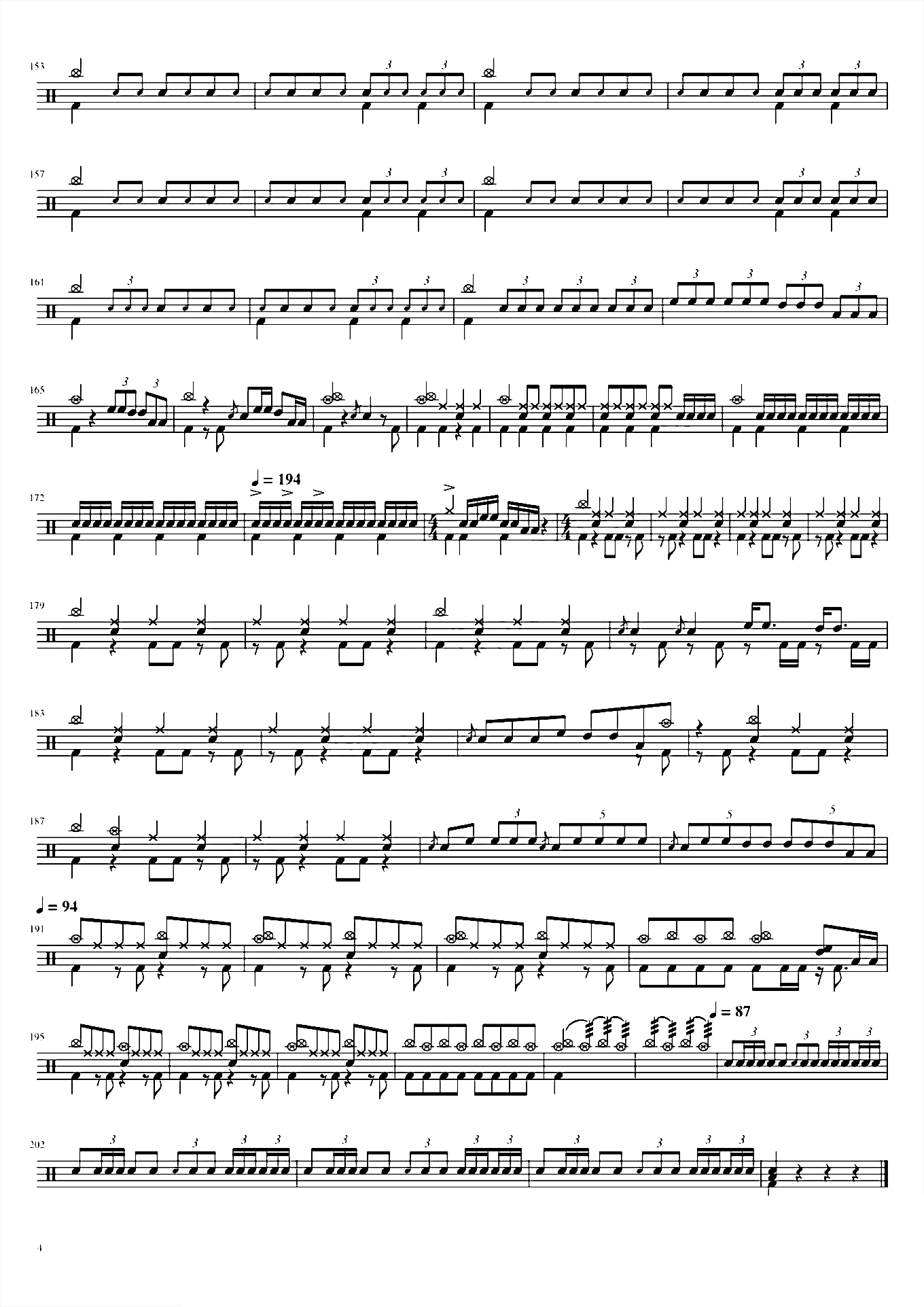 Welcome To The Black Parade（鼓手SUBIN版）