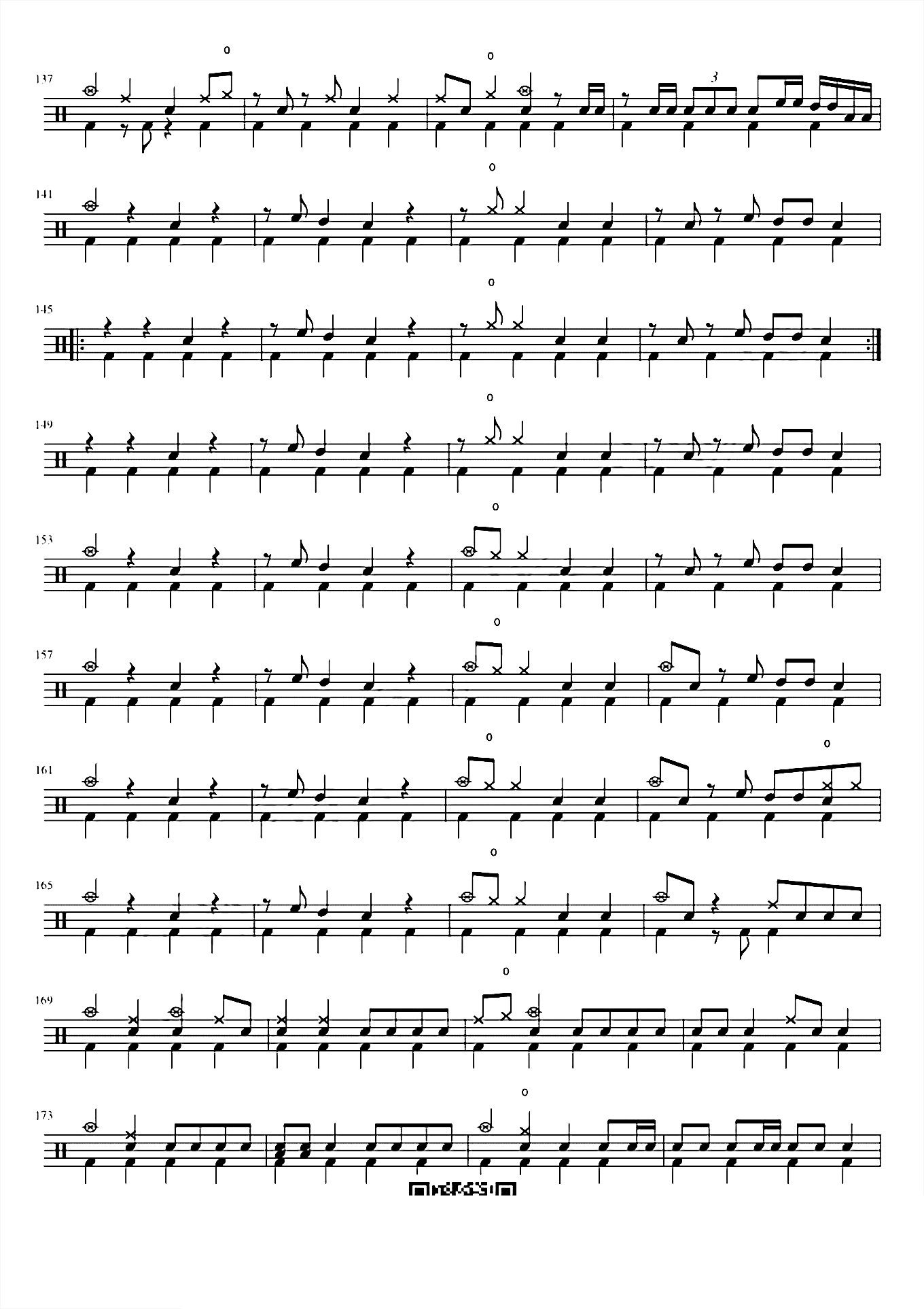 前前前世【你的名字】鼓谱