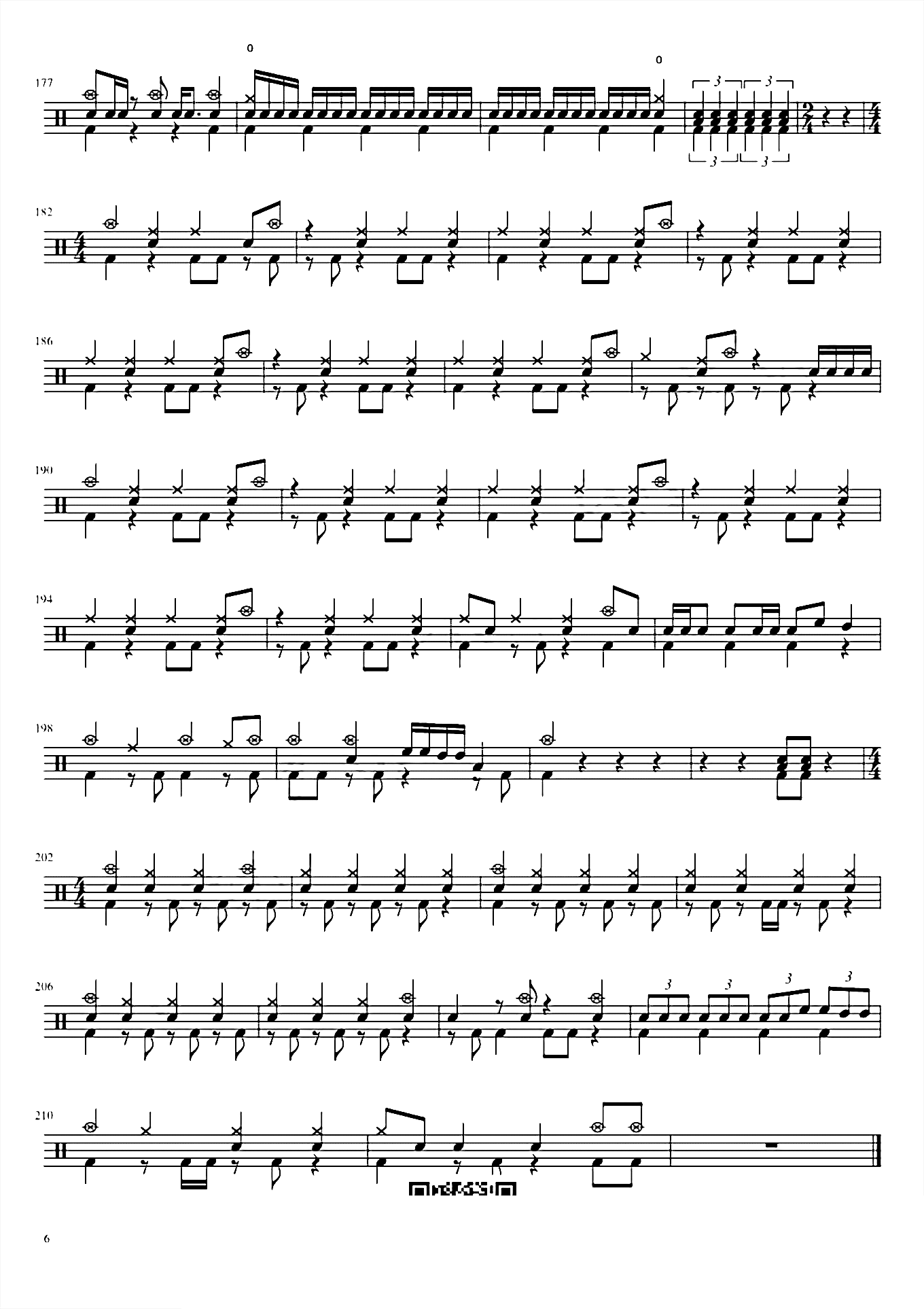 前前前世【你的名字】鼓谱